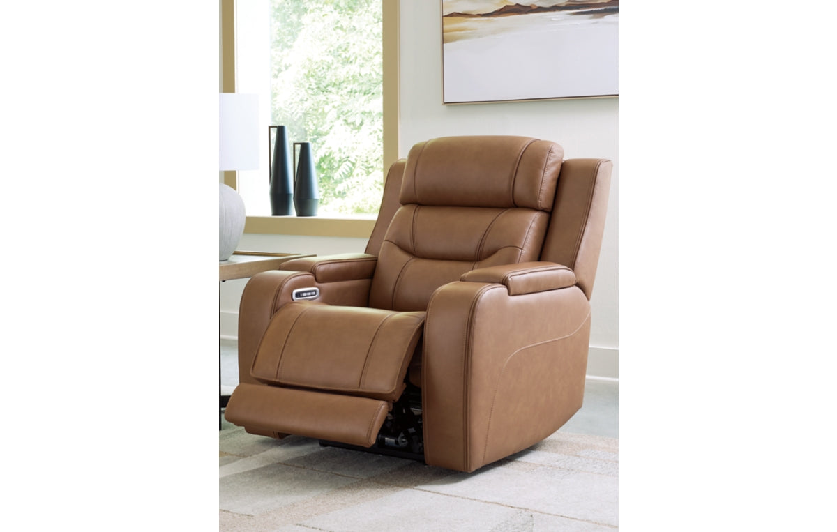 Knightington Power Recliner with Audio Seating