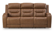 Knightington Power Reclining Sofa with Audio Seating