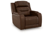 Knightington Power Recliner with Audio Seating