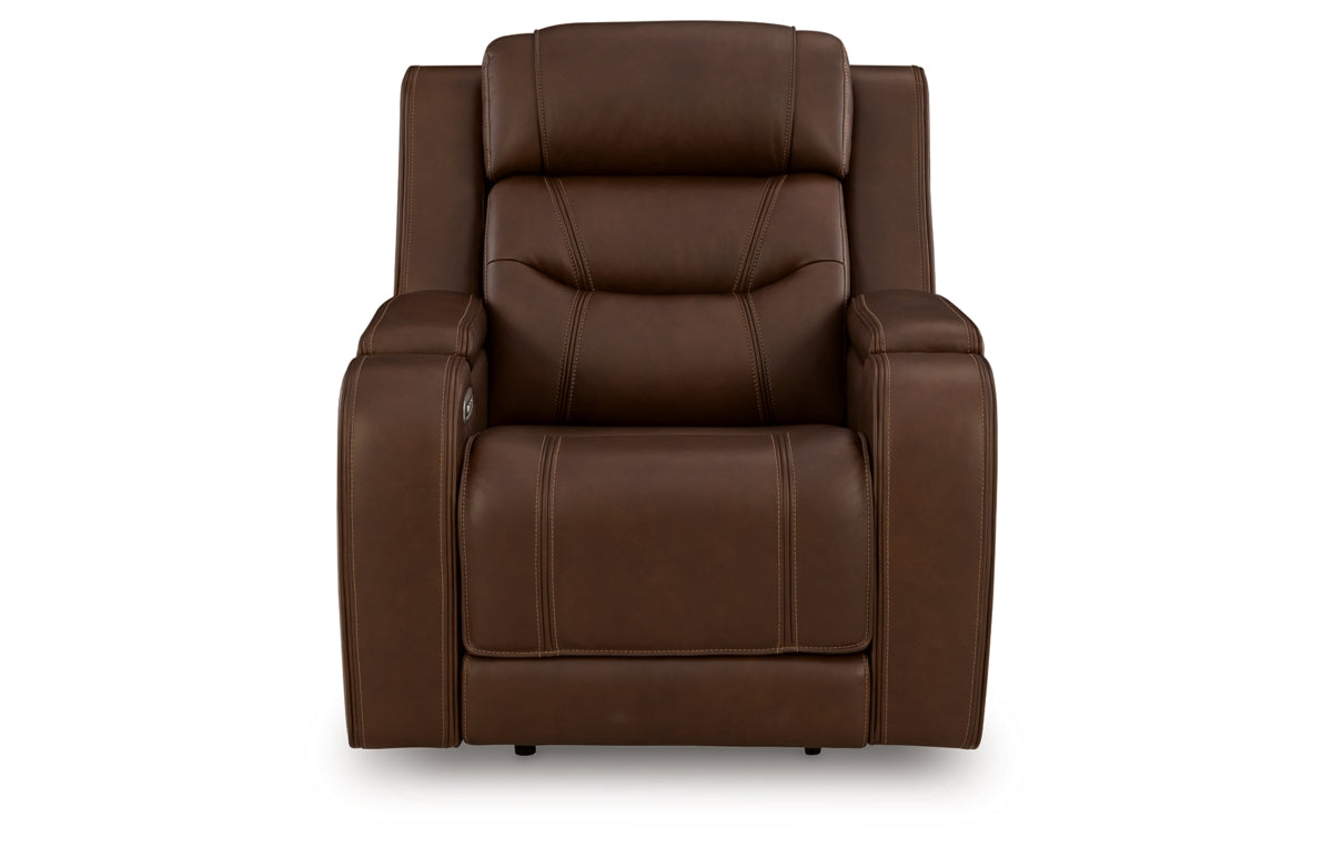 Knightington Power Recliner with Audio Seating