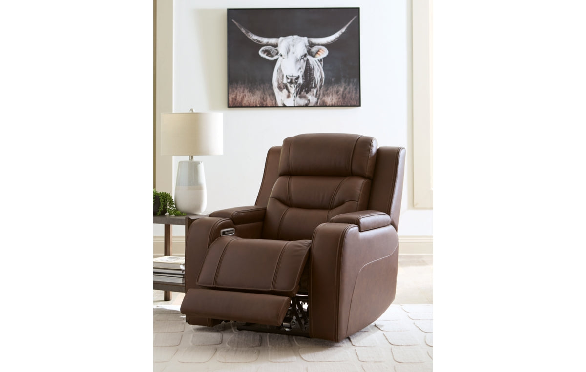 Knightington Power Recliner with Audio Seating