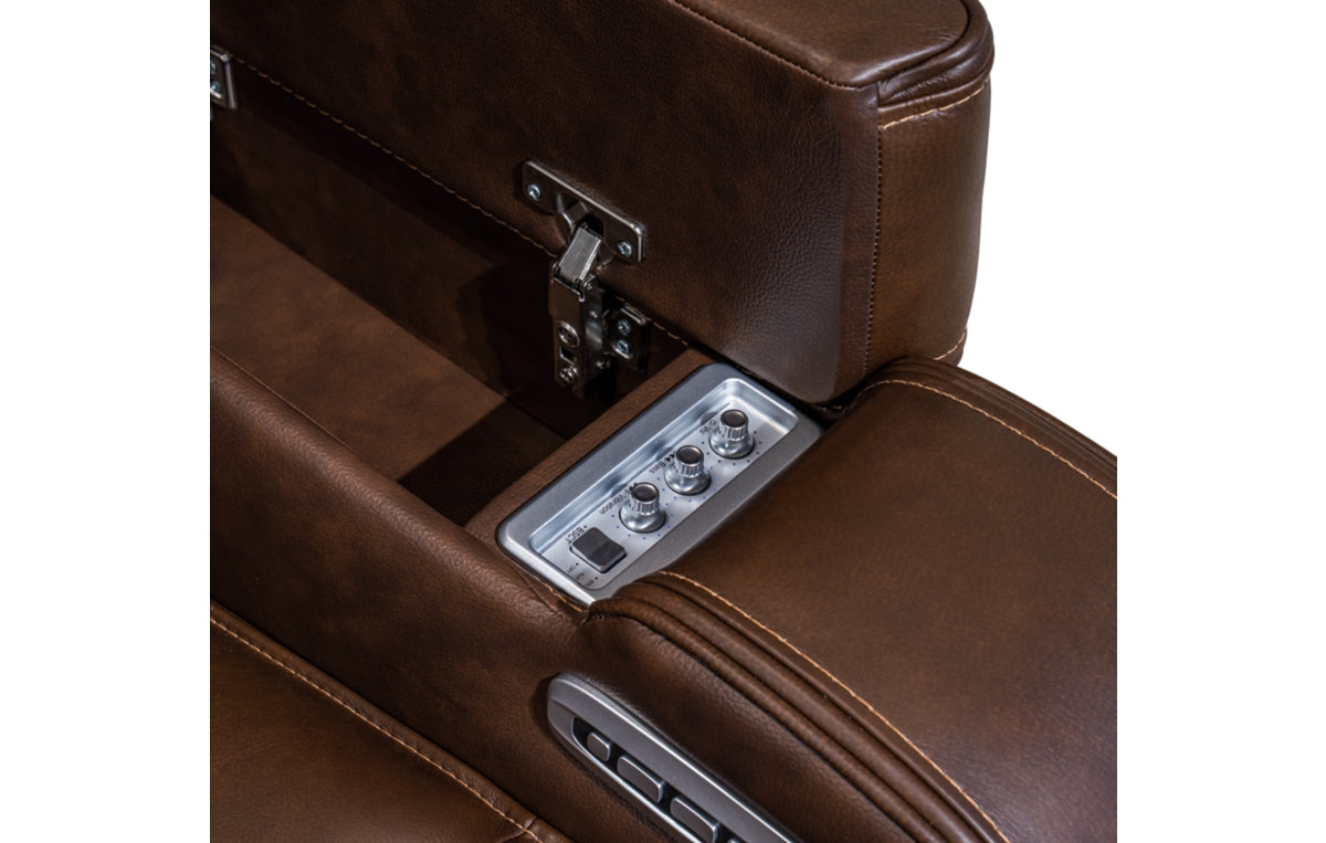 Knightington Power Recliner with Audio Seating