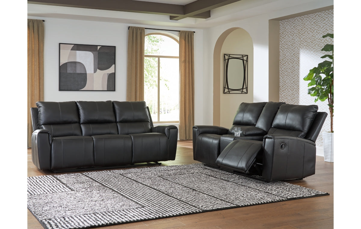 Glossmore Sofa and Loveseat
