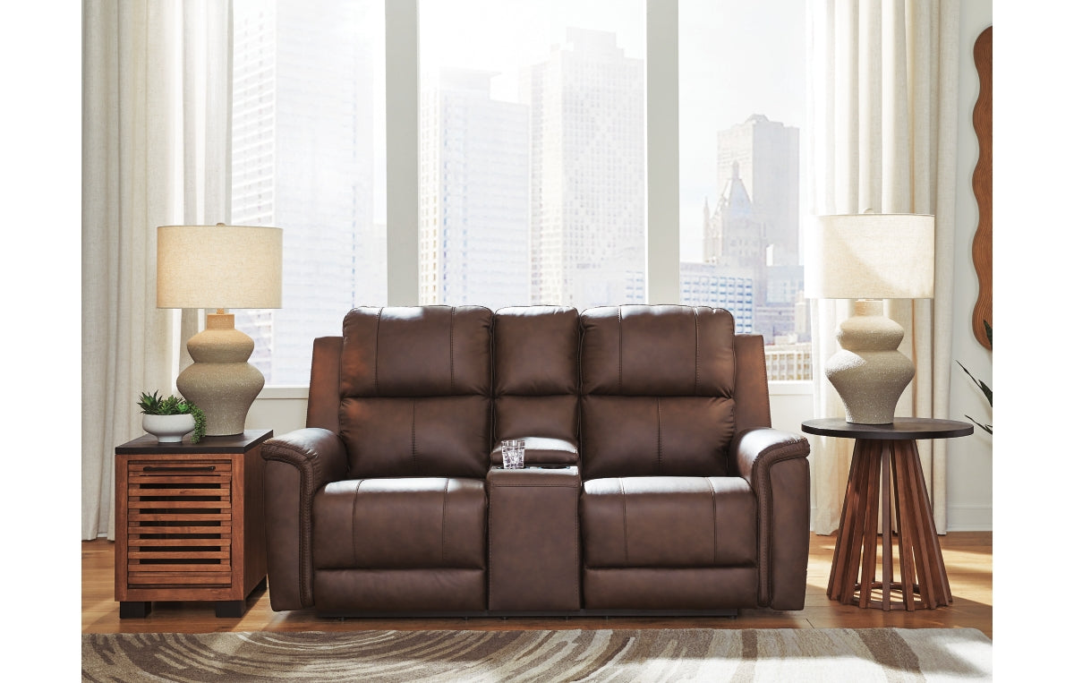 Bleckley Power Reclining Loveseat with Console