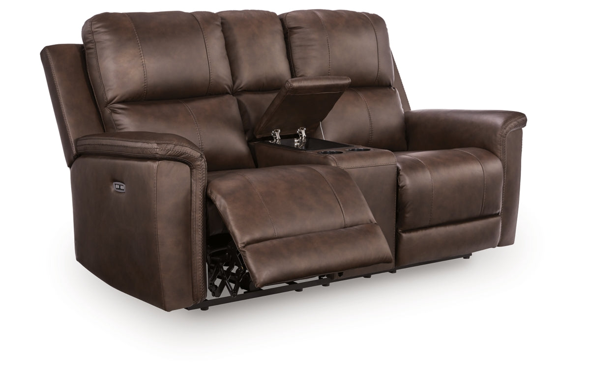 Bleckley Power Reclining Loveseat with Console