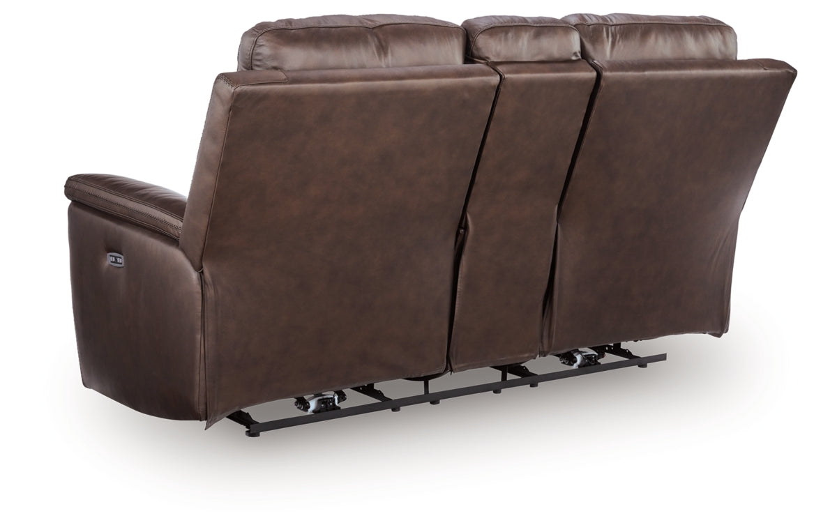 Bleckley Power Reclining Loveseat with Console