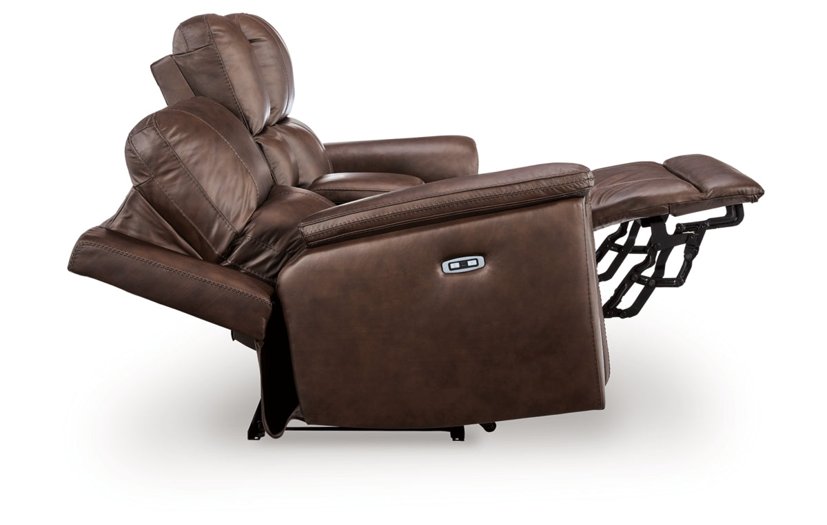Bleckley Power Reclining Loveseat with Console