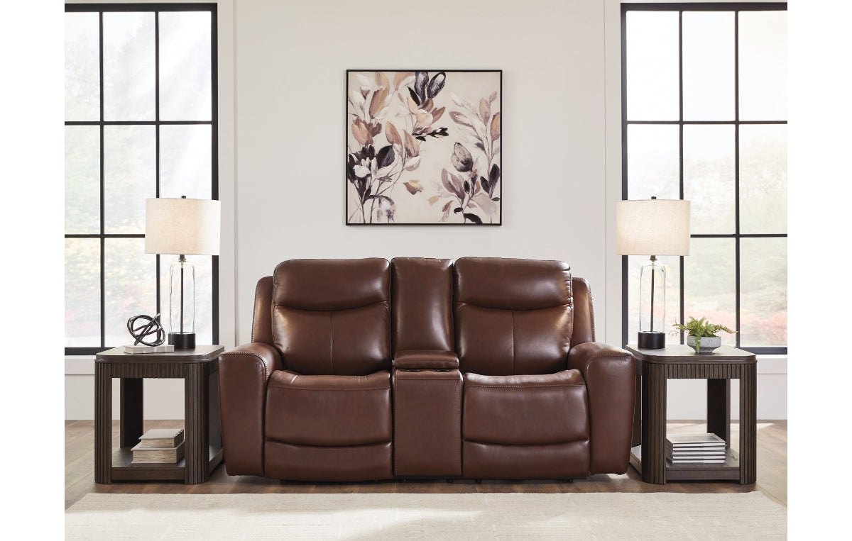 Next Move Power Reclining Loveseat with Console