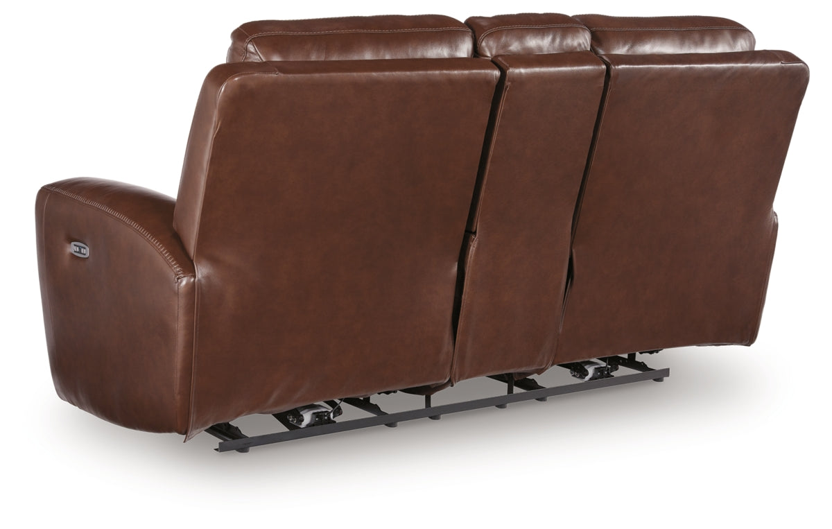 Next Move Power Reclining Loveseat with Console