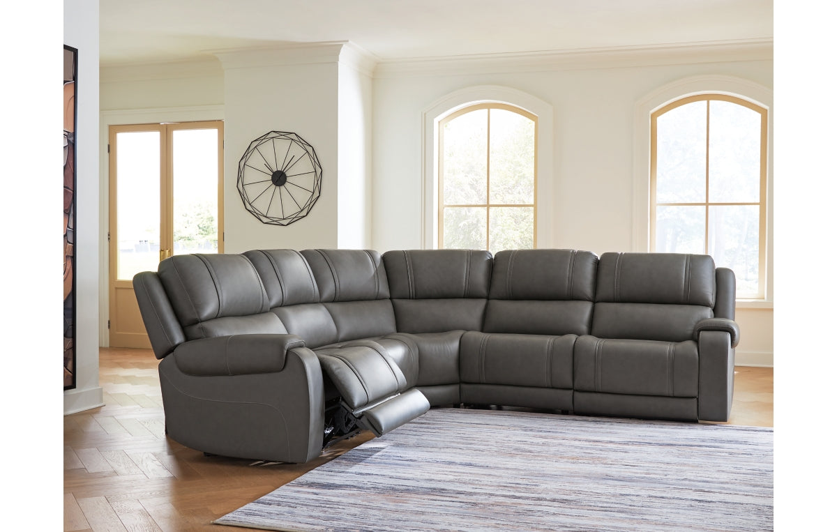 5Z - Pittson 5-Piece Power Reclining Sectional