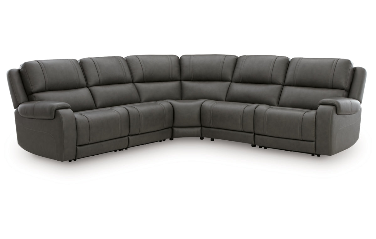 5Z - Pittson 5-Piece Power Reclining Sectional