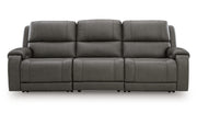5Z - Pittson 3-Piece Power Sectional Reclining Sofa