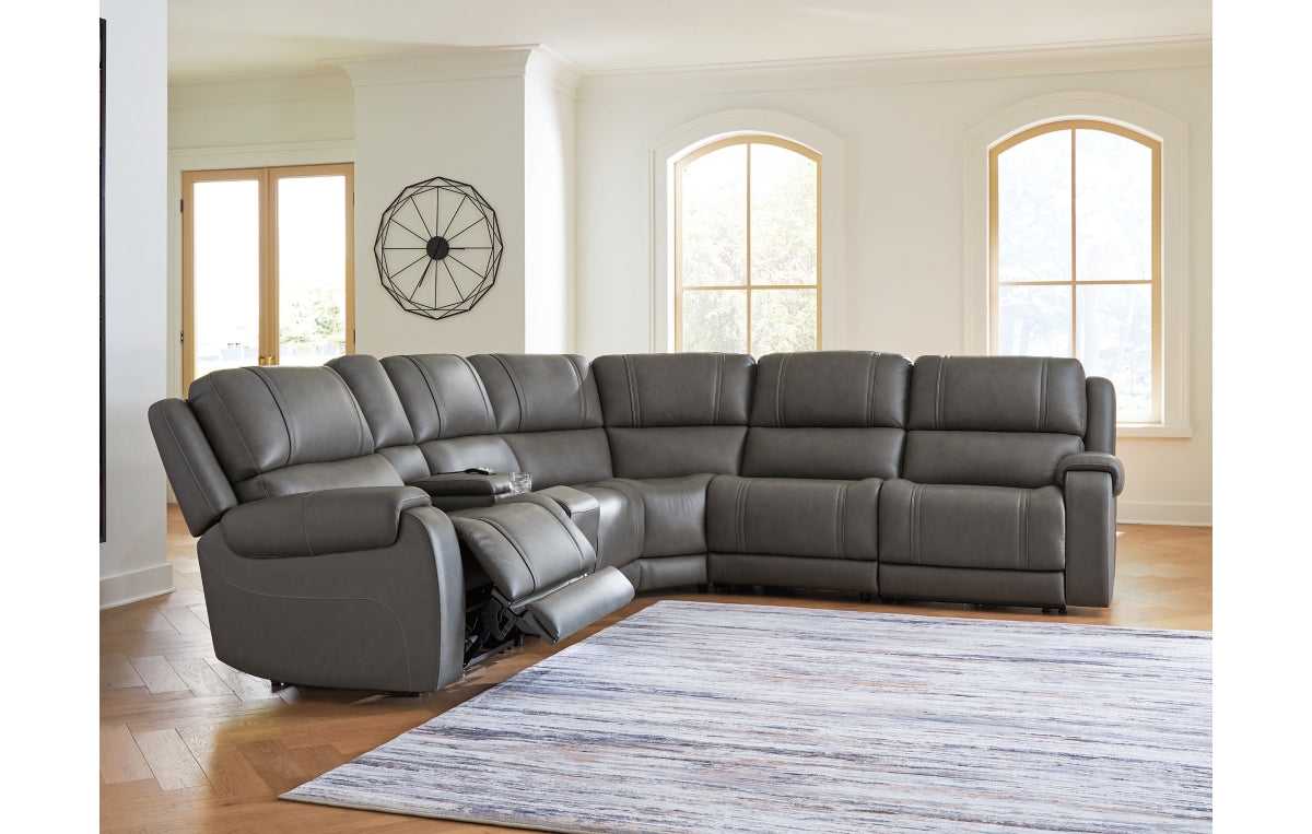 5Z - Pittson 6-Piece Power Reclining Sectional