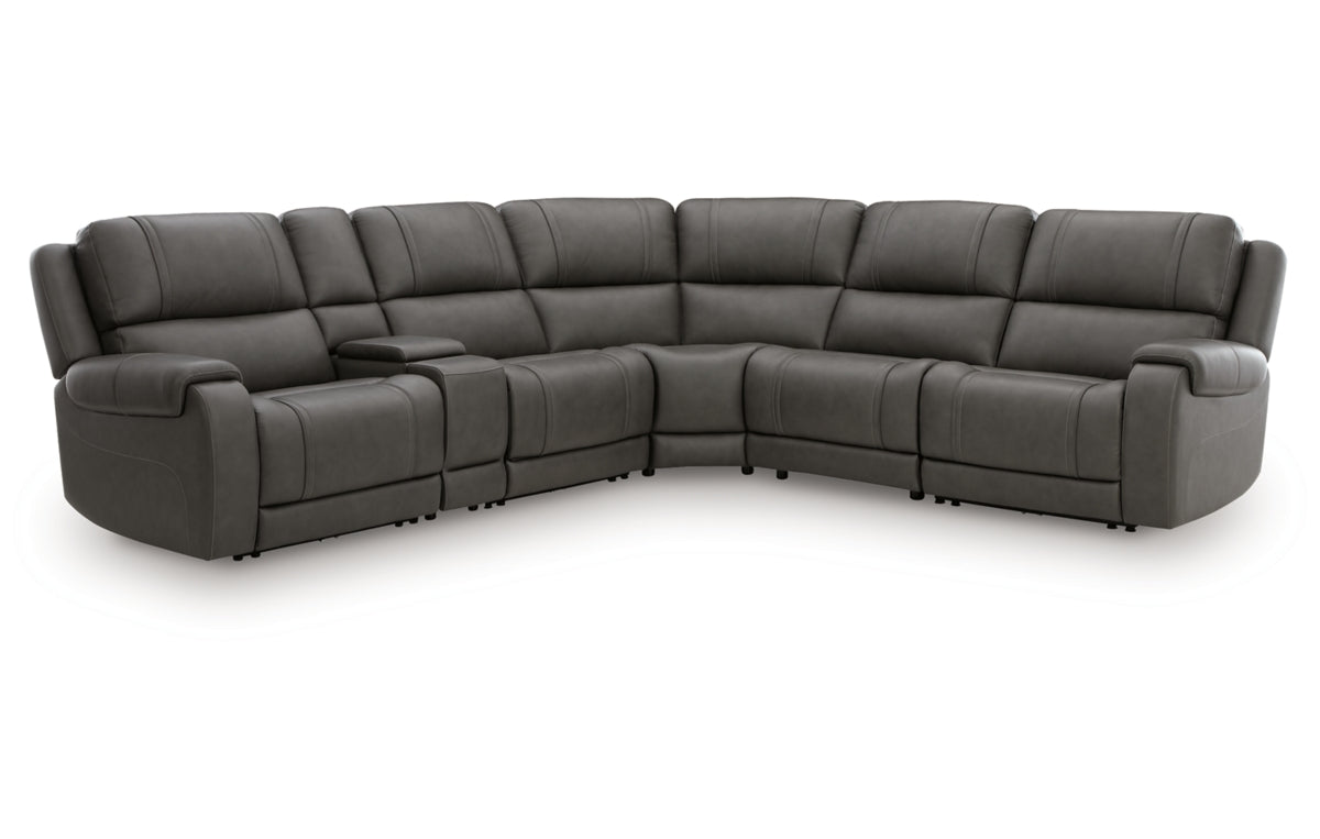 5Z - Pittson 6-Piece Power Reclining Sectional