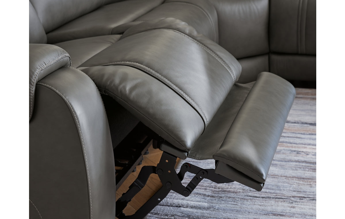 5Z - Pittson 6-Piece Power Reclining Sectional