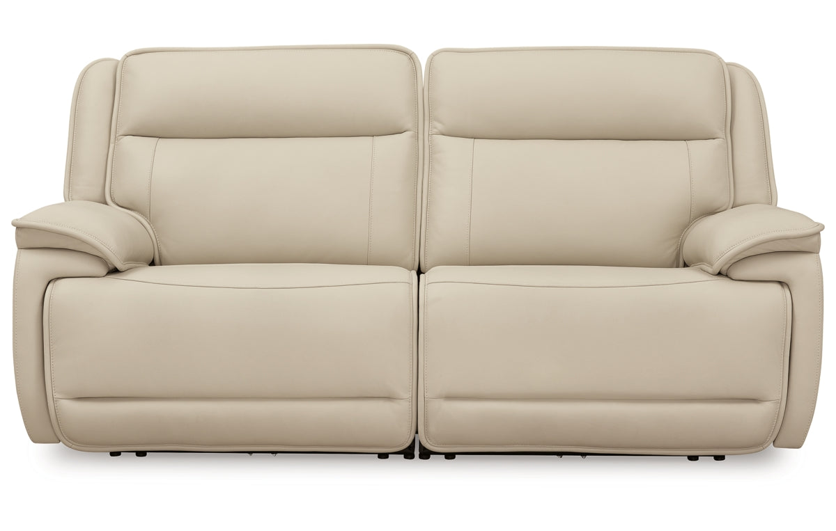 Double Deal 2-Piece Power Reclining Loveseat Sectional