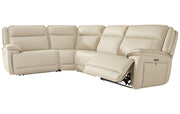 Double Deal 4-Piece Reclining Sectional