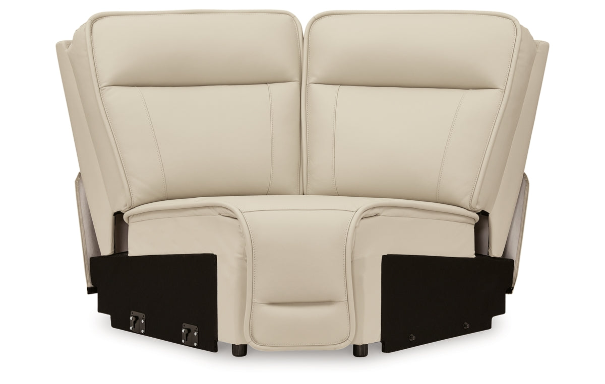 Double Deal 5-Piece Reclining Sectional with Console