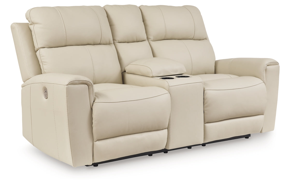 Dahlmoore Power Reclining Loveseat with Console