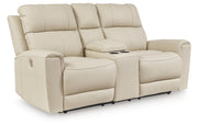 Dahlmoore Power Reclining Loveseat with Console