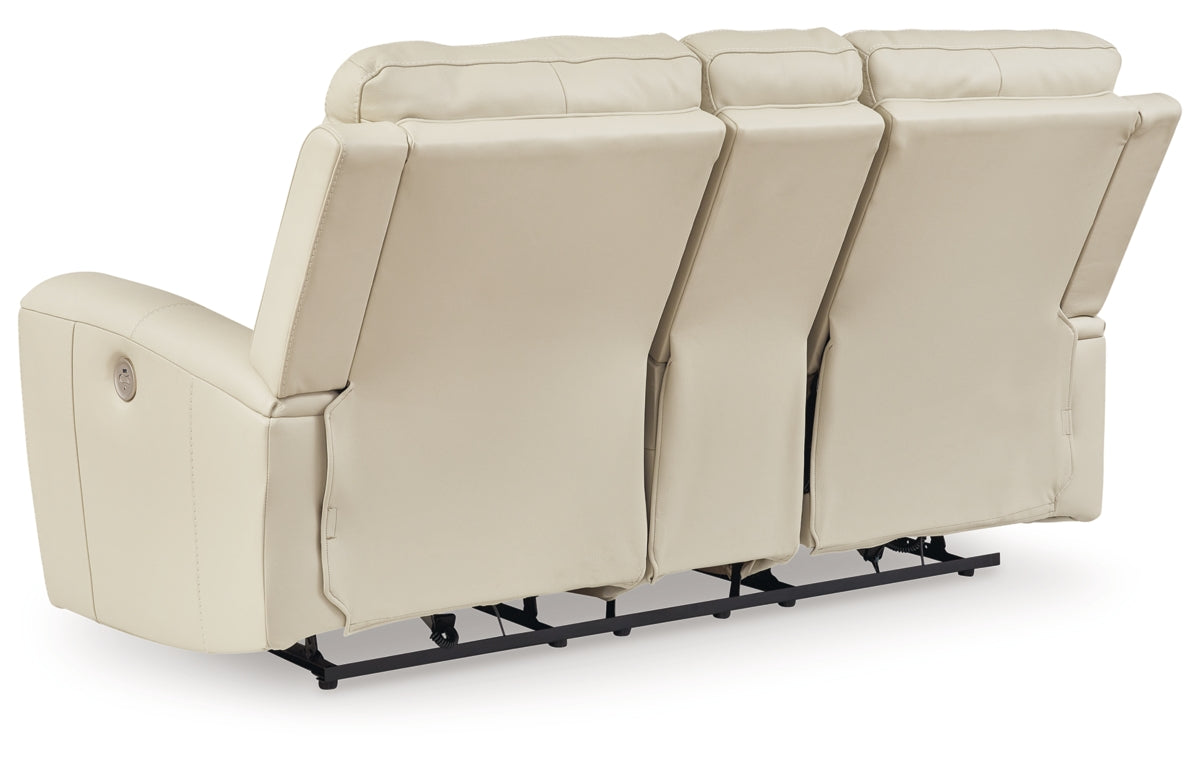 Dahlmoore Power Reclining Loveseat with Console