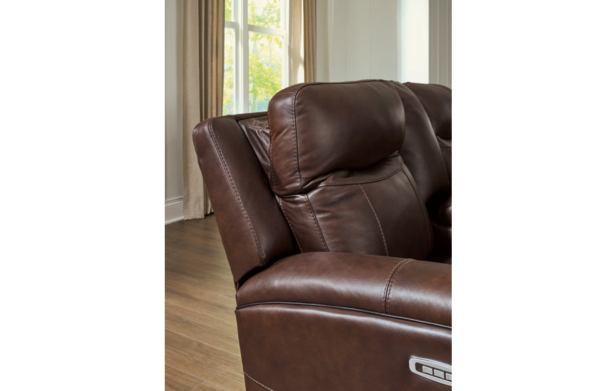 Gravier Power Reclining Loveseat with Console