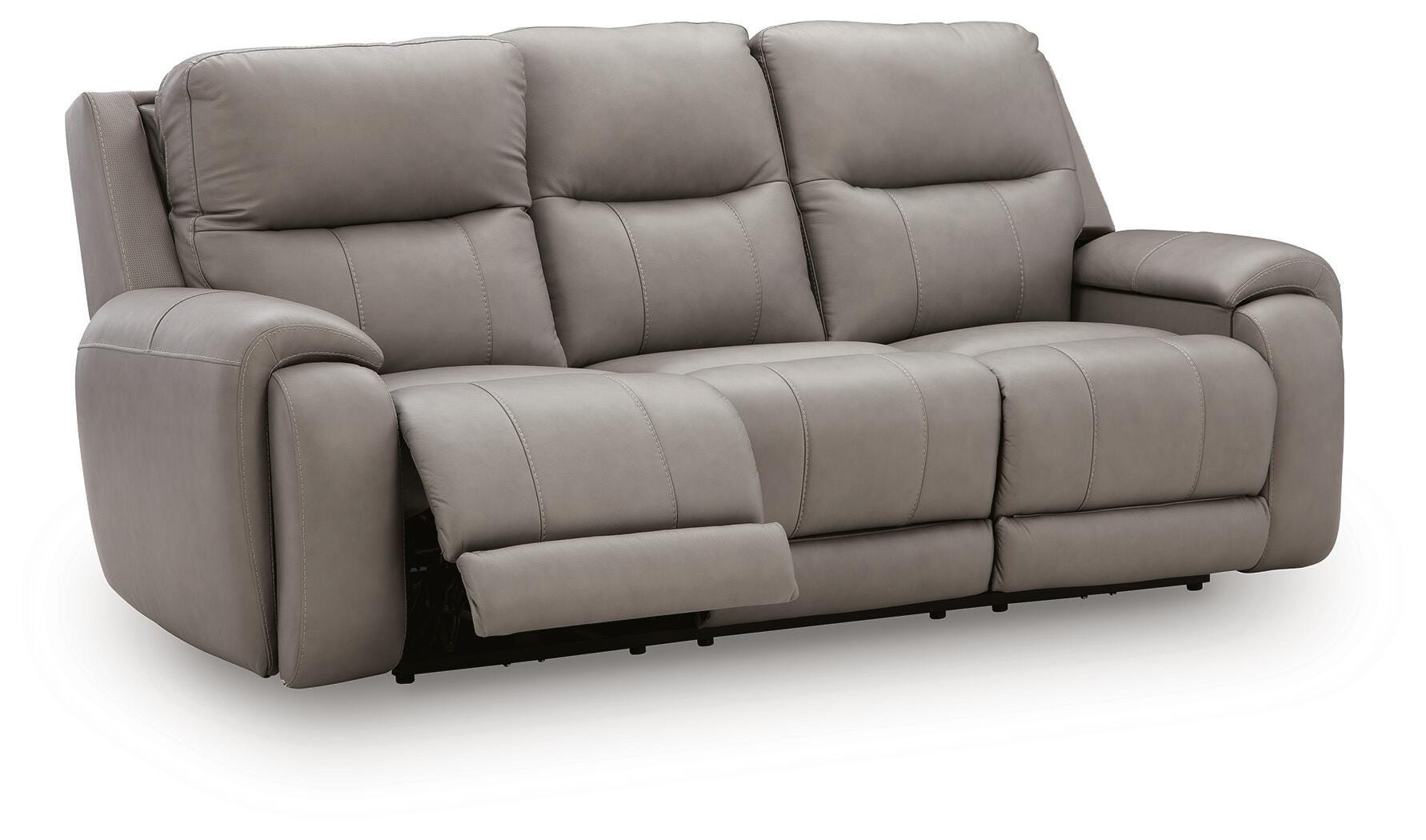Real Moments Power Reclining Sofa with Audio Seating