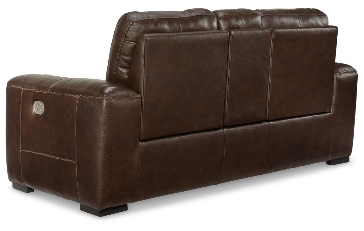 Alessandro Power Reclining Loveseat with Console