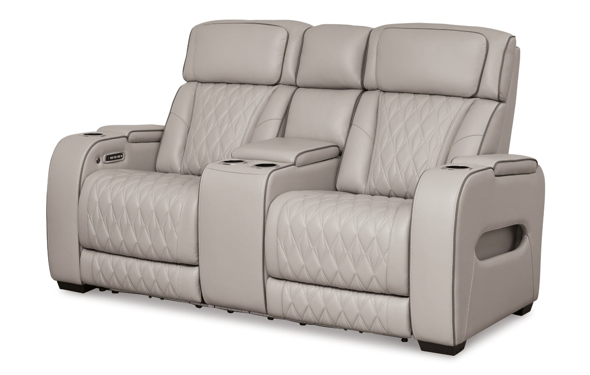 Boyington Power Reclining Loveseat with Console