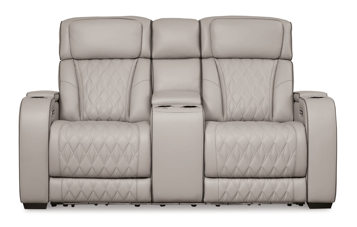 Boyington Power Reclining Loveseat with Console
