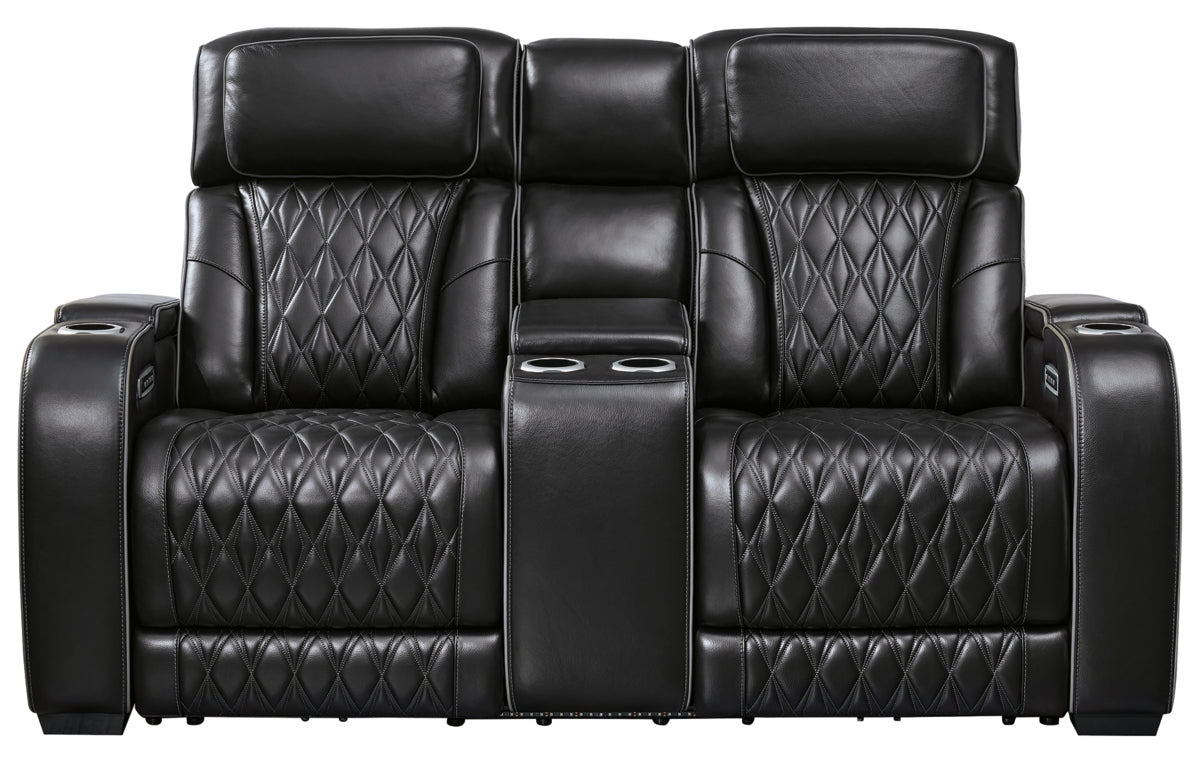Boyington Power Reclining Loveseat with Console
