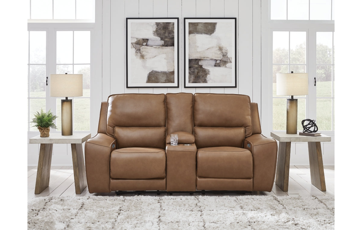 DeepWakes Power Reclining Loveseat with Console