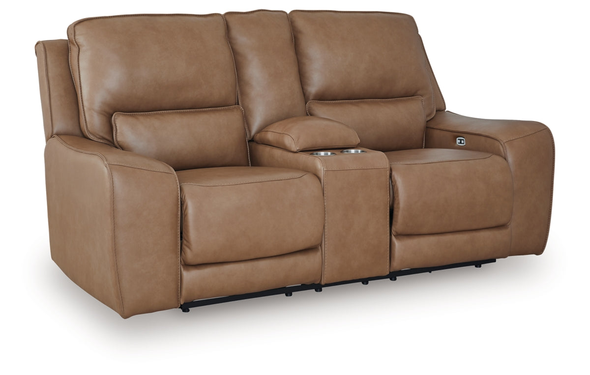 DeepWakes Power Reclining Loveseat with Console