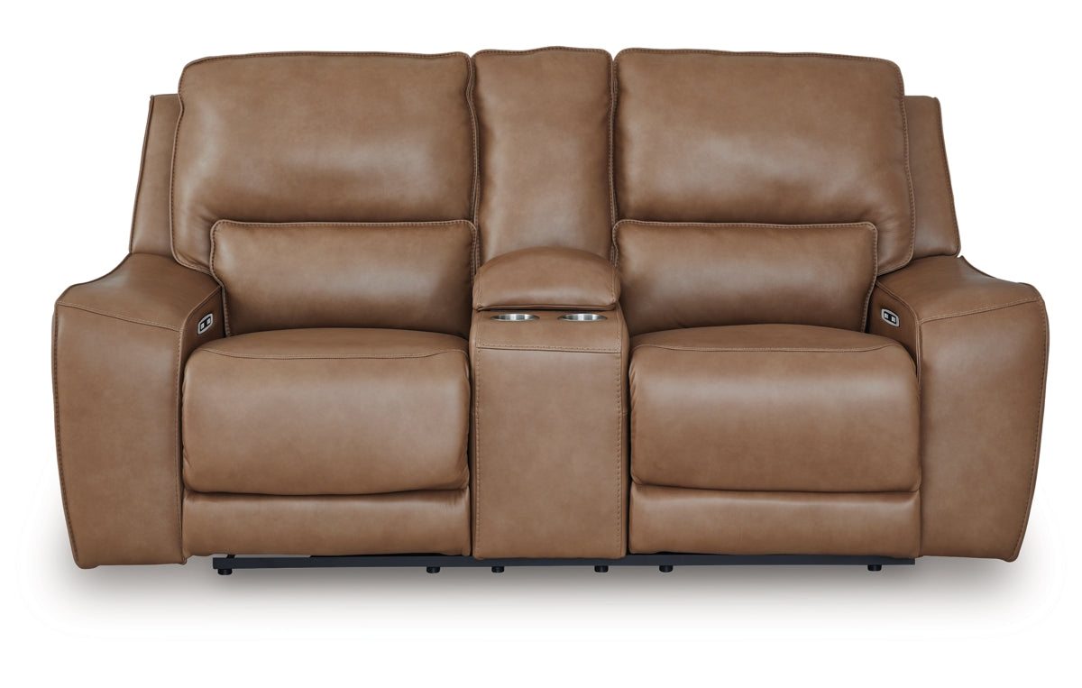 DeepWakes Power Reclining Loveseat with Console