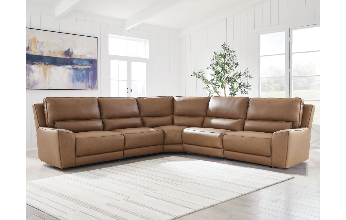 DeepWakes 5-Piece Power Reclining Sectional