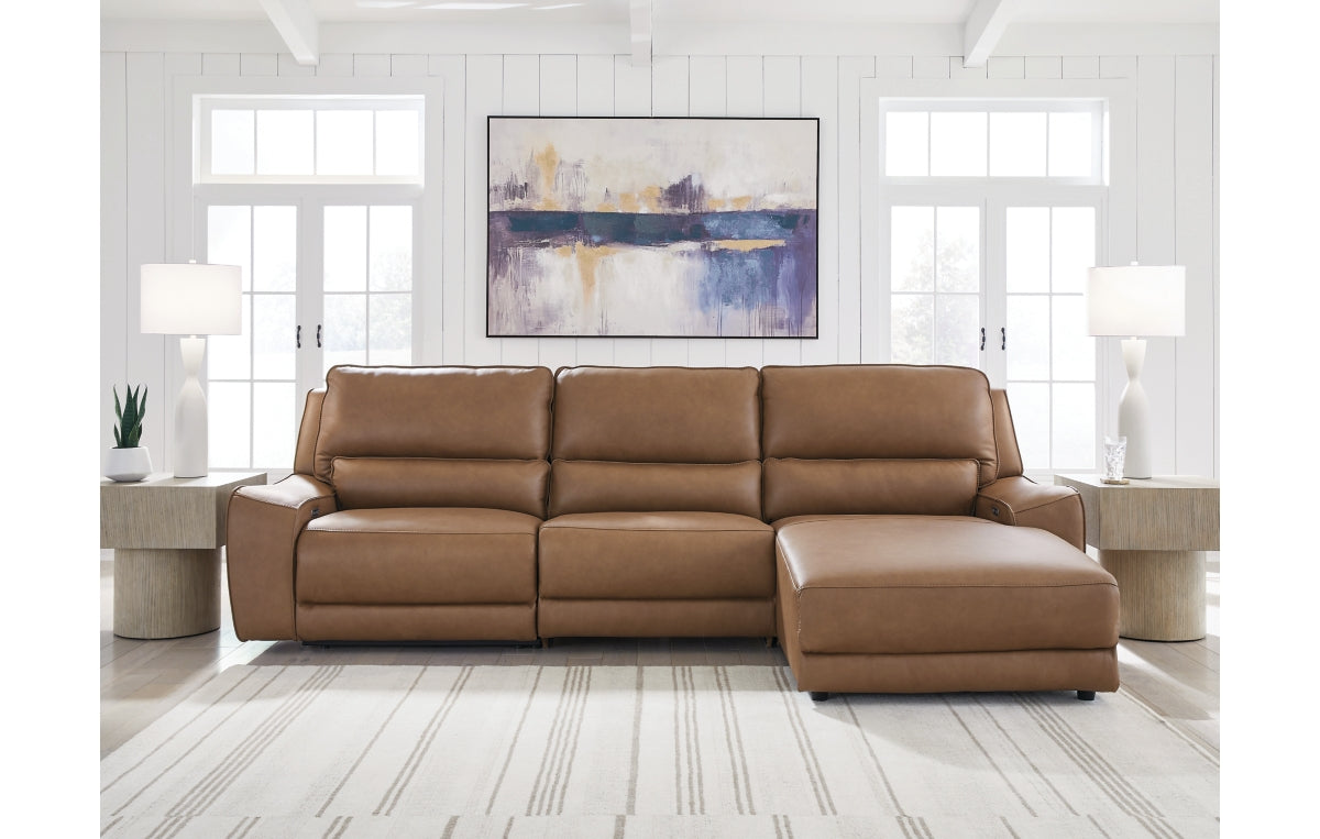 DeepWakes 3-Piece Reclining Sofa Chaise