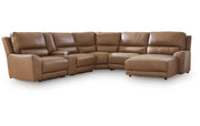 DeepWakes 6-Piece Power Reclining Sectional with Chaise