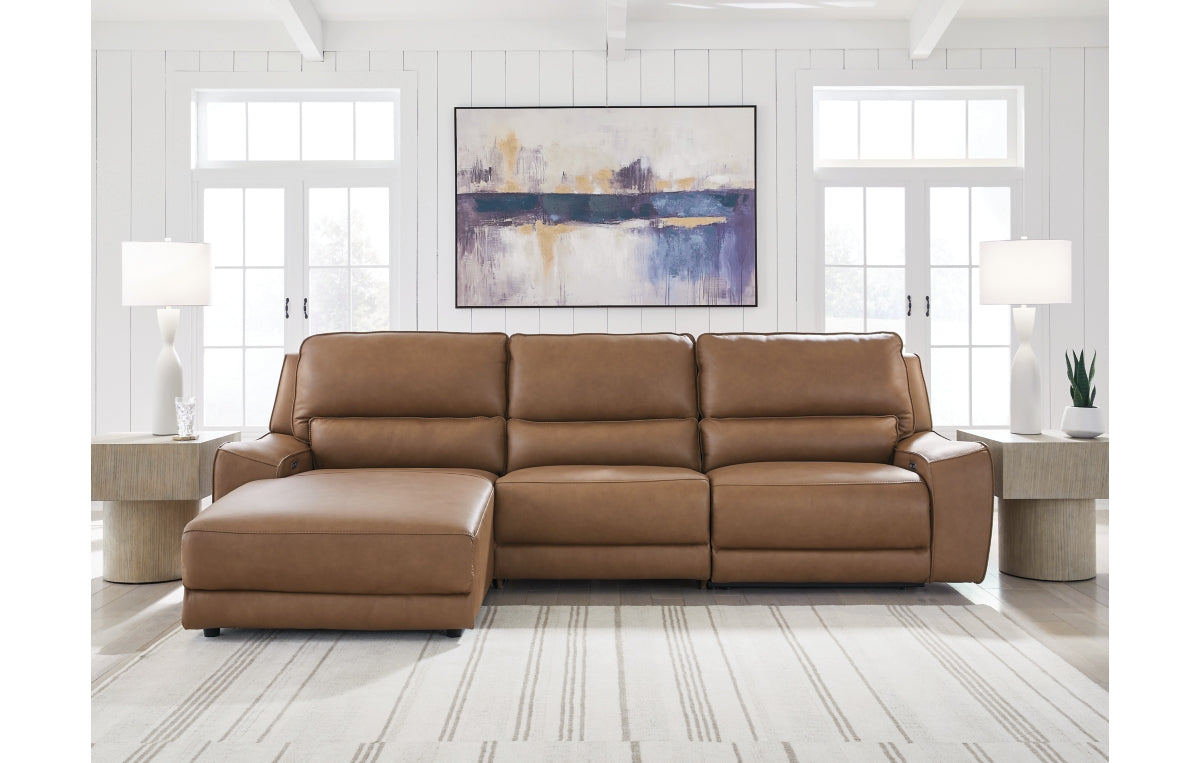 DeepWakes 3-Piece Reclining Sofa Chaise