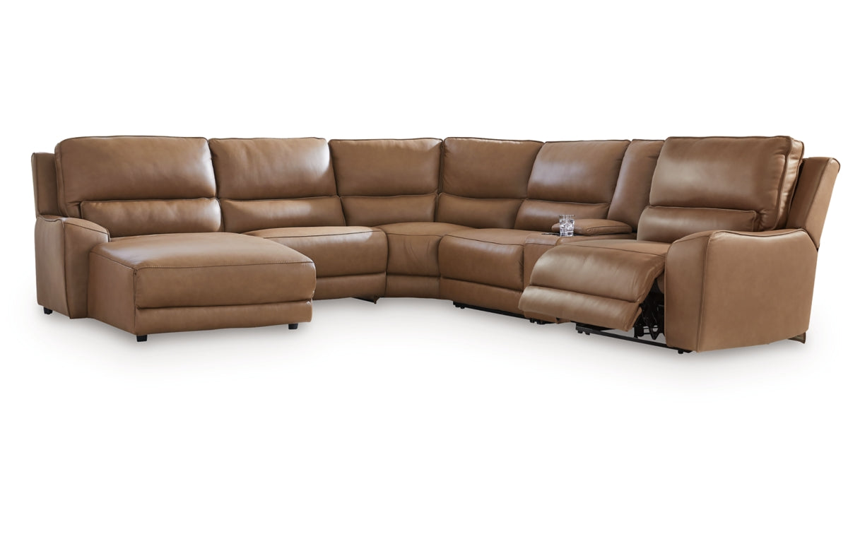 DeepWakes 6-Piece Power Reclining Sectional with Chaise