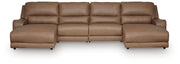 DeepWakes 4-Piece Power Reclining Sectional with Chaise