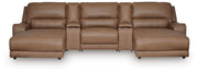 DeepWakes 5-Piece Power Reclining Sectional with Chaise