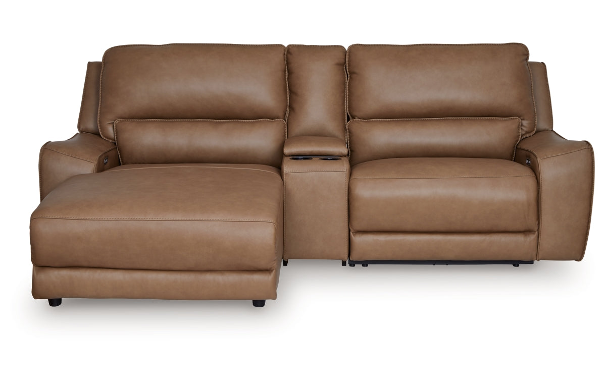 DeepWakes 3-Piece Power Reclining Sectional with Chaise