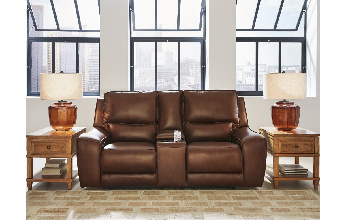 DeepWakes Power Reclining Loveseat with Console