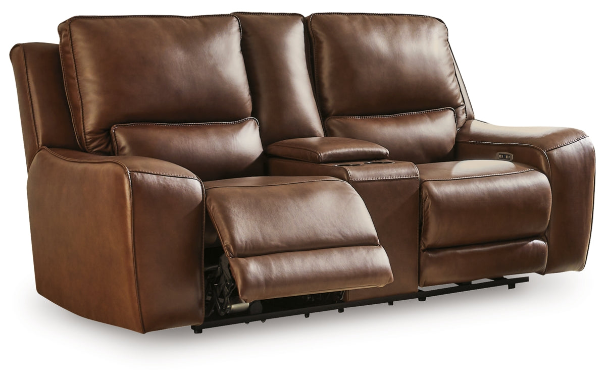 DeepWakes Power Reclining Loveseat with Console