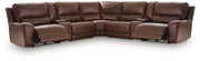 DeepWakes 7-Piece Reclining Sectional with Storage Consoles