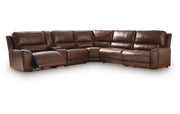 DeepWakes 6-Piece Reclining Sectional with Storage Console