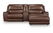 DeepWakes 3-Piece Power Reclining Sectional with Chaise