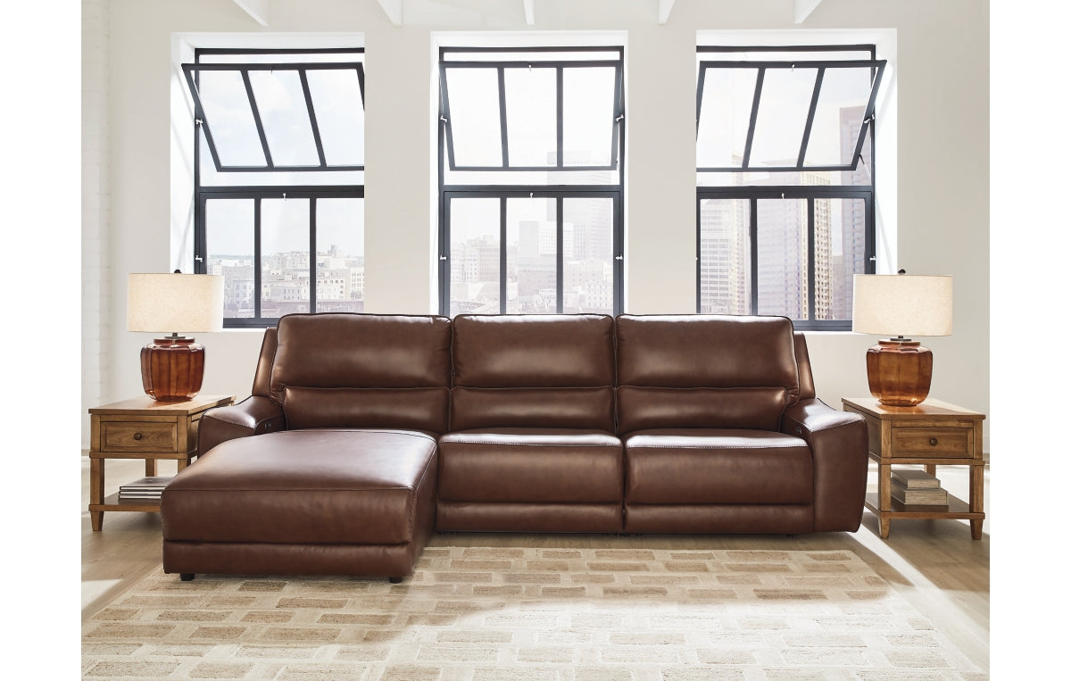 DeepWakes 3-Piece Reclining Sofa Chaise
