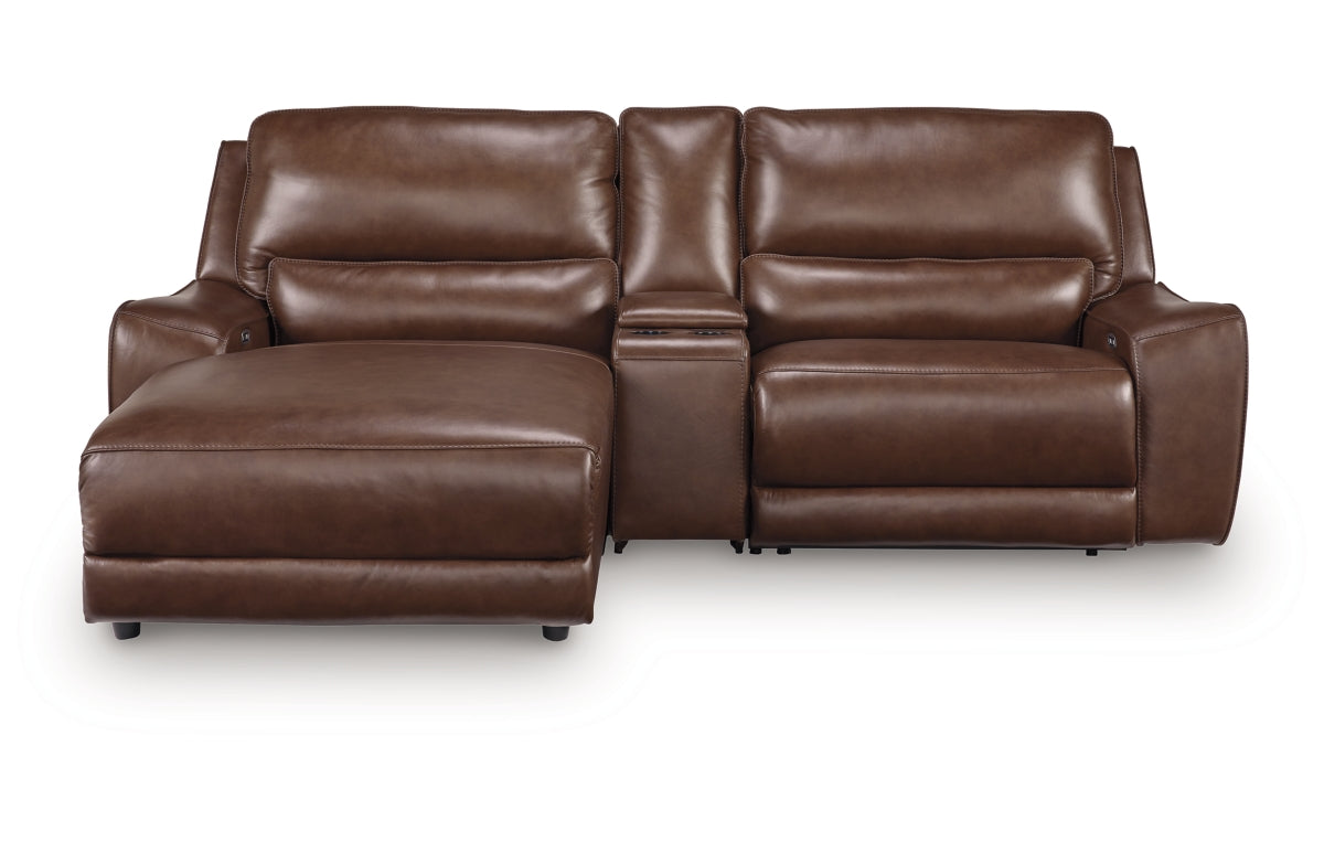 DeepWakes 3-Piece Power Reclining Sectional with Chaise
