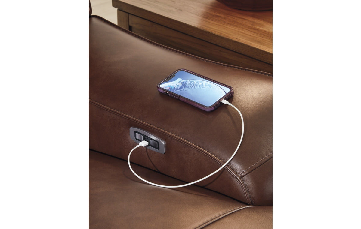 DeepWakes Power Reclining Loveseat with Console
